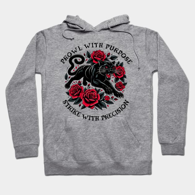 Panther Tattoo, Classic American Tattoos Hoodie by RCDBerlin